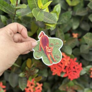 Gatito - Sticker Ilustrado - Vinil Decorativo