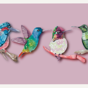 Colibríes Print