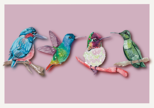 Colibríes Print