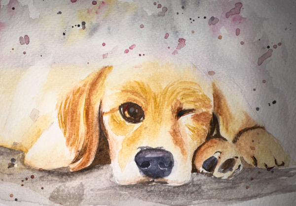 Perrito Guiño Print