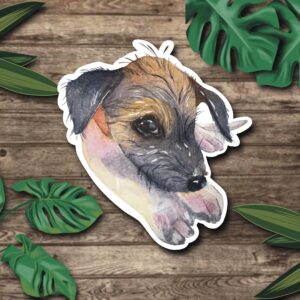 Perrito Coqueto Sticker