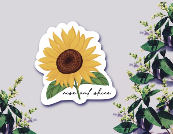 Rise and Shine Sticker
