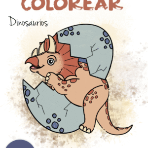 Hojas para Colorear Vol. 3 Dinosaurios