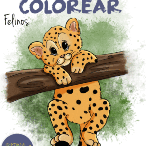 Hojas para Colorear Vol. 1 Felinos