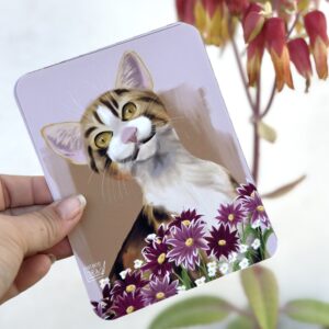 Gatito Primavera - Print de ilustración digital