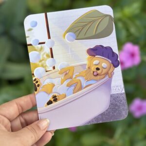 Día de Spa- Print de ilustración digital