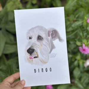 Retrato de Mascota - Ilustración digital personalizada